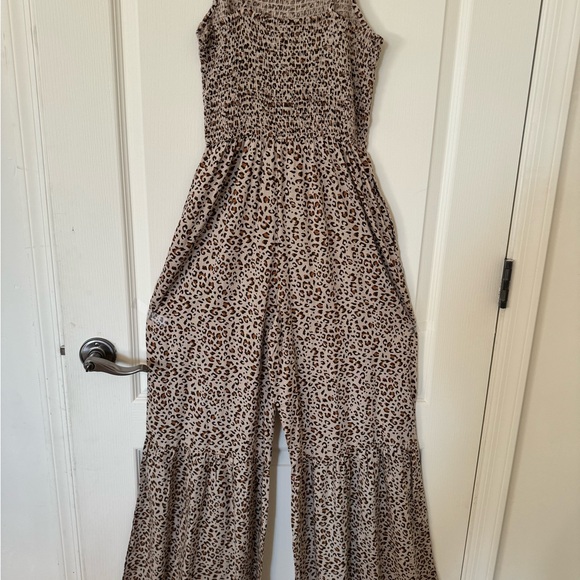 Japna Leopard Print Jumpsuit Small - Picture 3 of 7